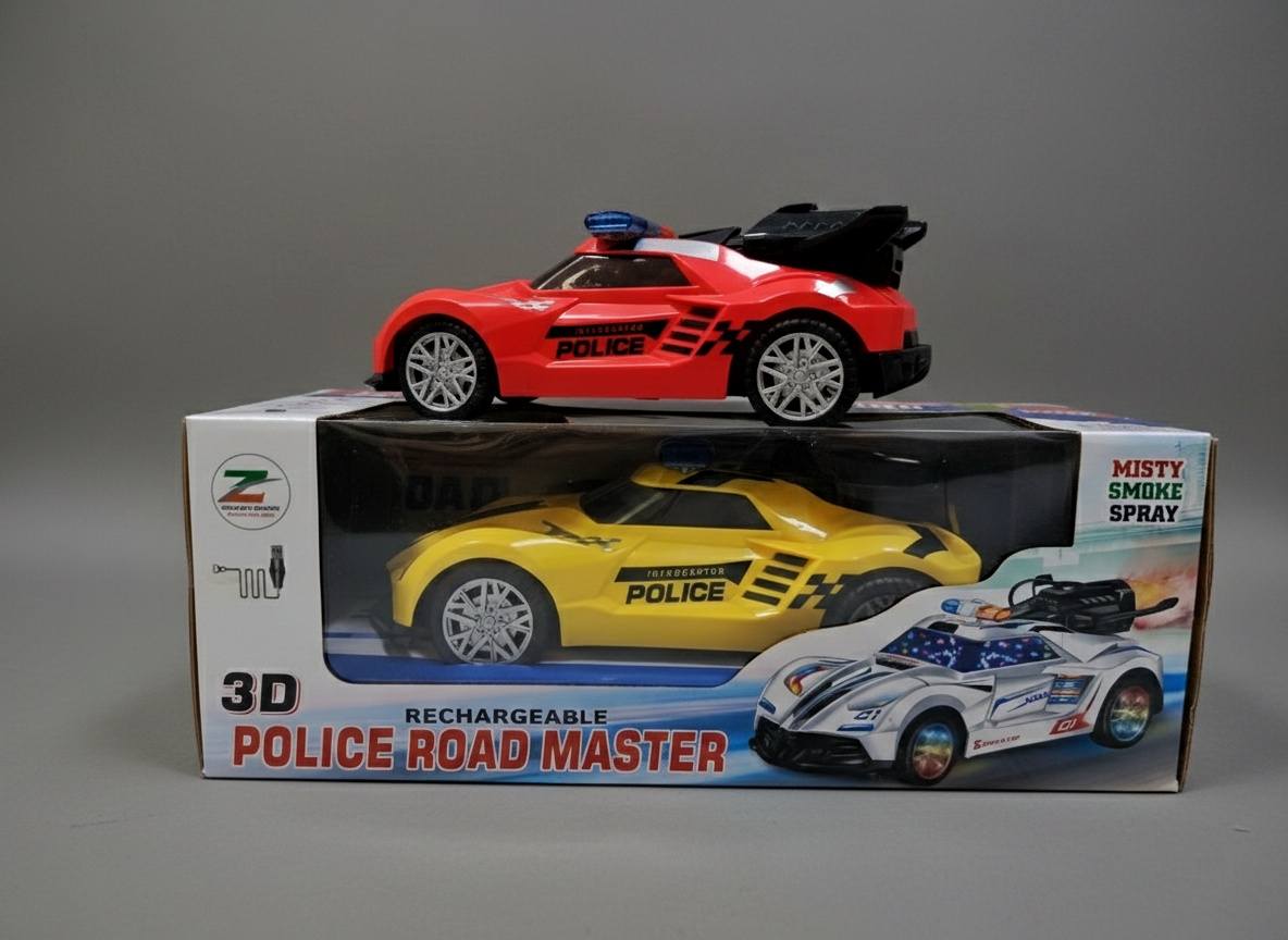 Rechargeable 3D Road Master Car